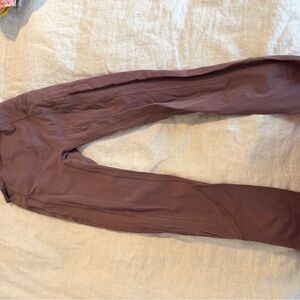 lululemon athletica Cropped Leggings in Mauve